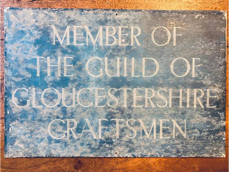 A member of the guild of Gloucestershire craftsmen