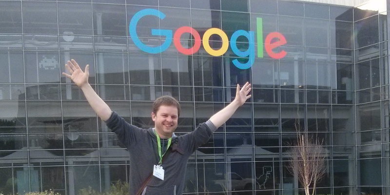 Me at the Googleplex