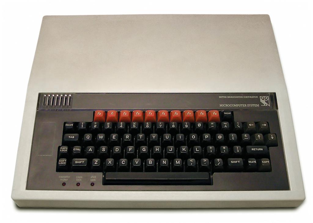 A BBC micro from the 1980s
