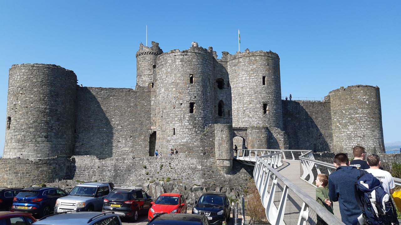 Harlech castle.