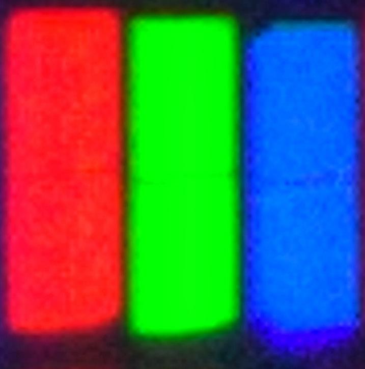 An RGB square pixel