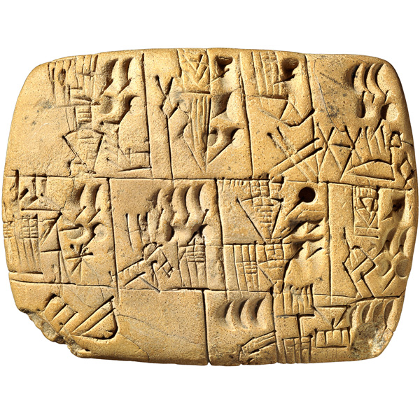 Mesopotamian tablet